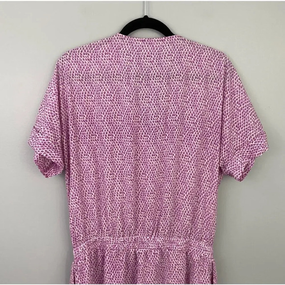 Bar III Surplice Fuschia Romper - Picture 6 of 7